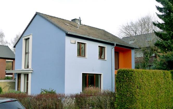 Einfamilienhaus Recklinghausen I energetische Sanierung I Der Dämmstoff I Foto Puschmann Architektur